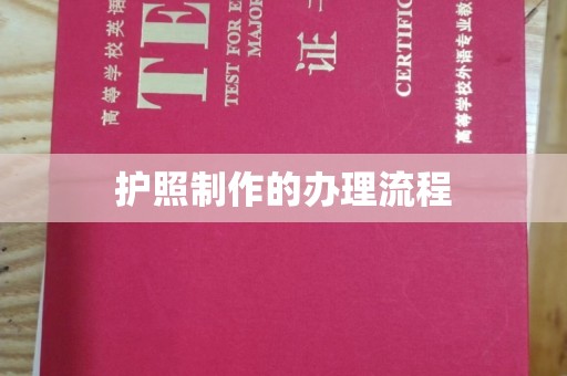 蒲县护照制作的办理流程