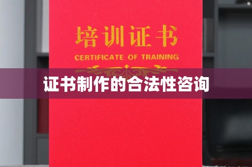 港口证书制作的合法性咨询