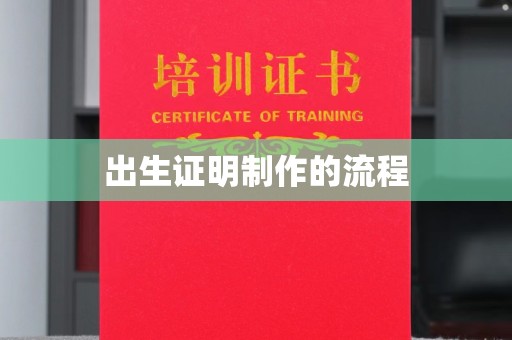 广河出生证明制作的流程